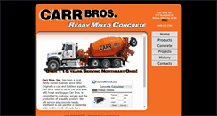 Desktop Screenshot of carrbros.net